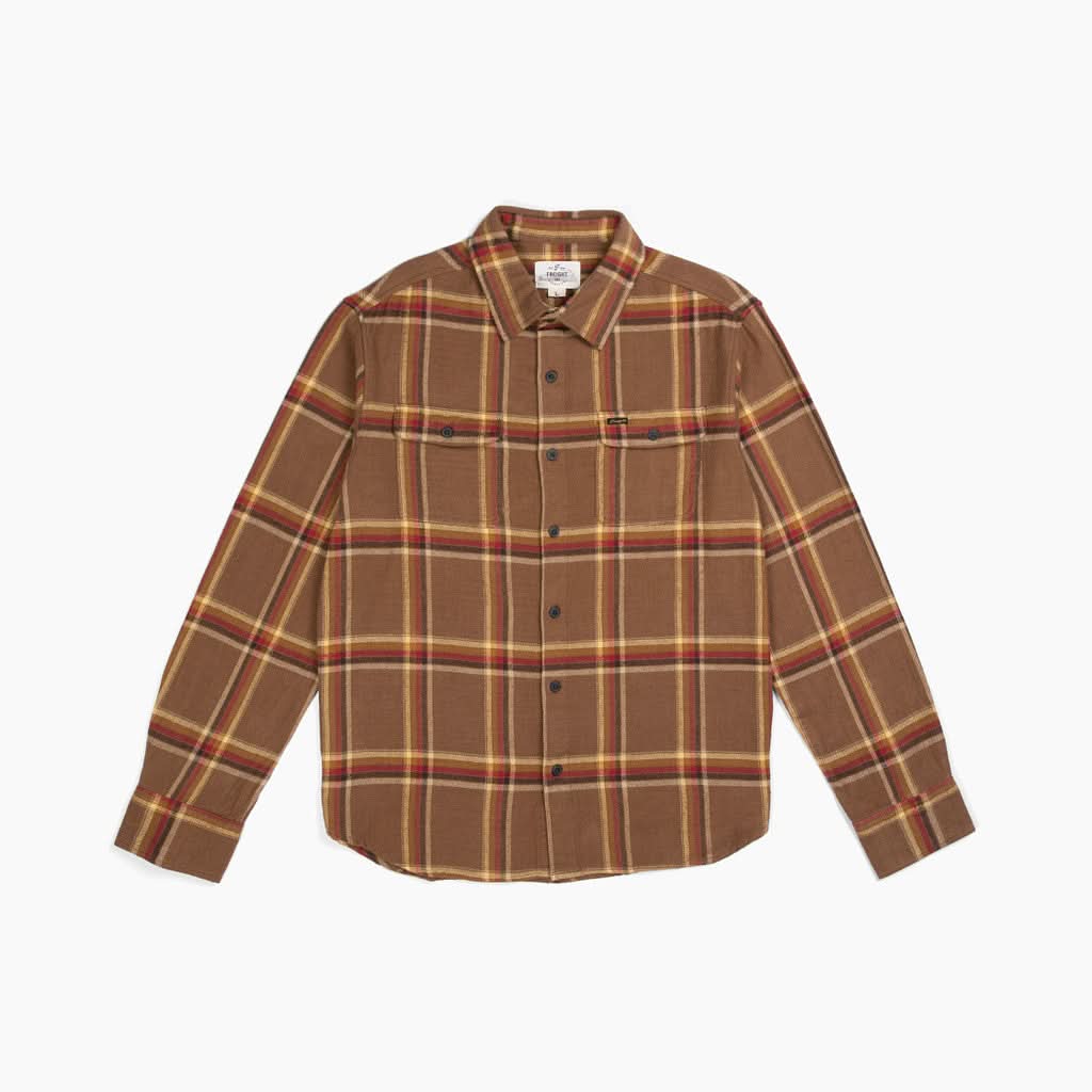 Whitestone rugged unisex flannel shirt by Freight Apparel