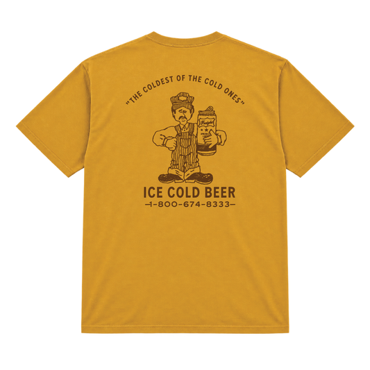 COLD ONES TSHIRT | MUSTARD