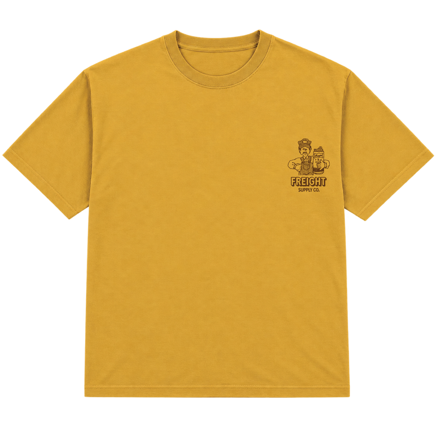 COLD ONES TSHIRT | MUSTARD